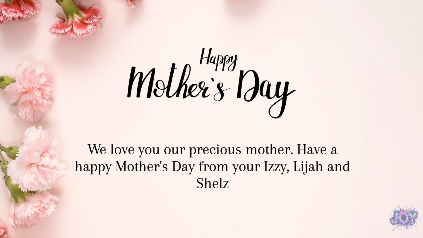 My Mother My Queen - Mother's Day Edition